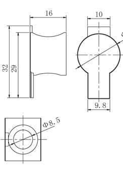 鋁型材內置連接件物理參數 鋁型材內置連接件物理參數
